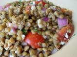 Lentil Salad -- in 4 Traditional Variations