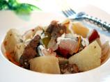 Bayrischer Gulasch: German Goulash Stew - Crock Pot or Oven