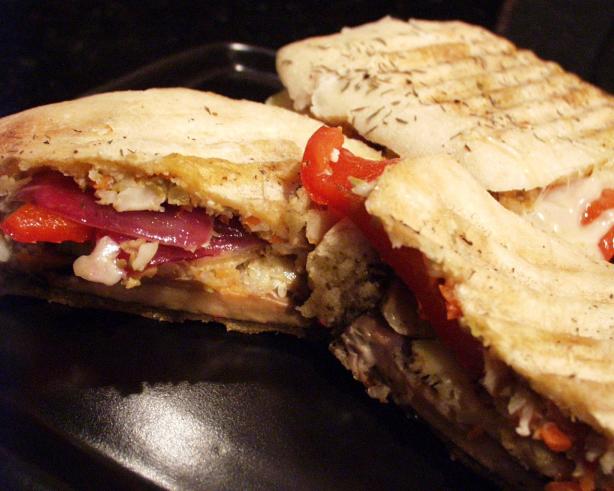 Grilled Vegetable Muffuletta. Photo by FLKeysJen