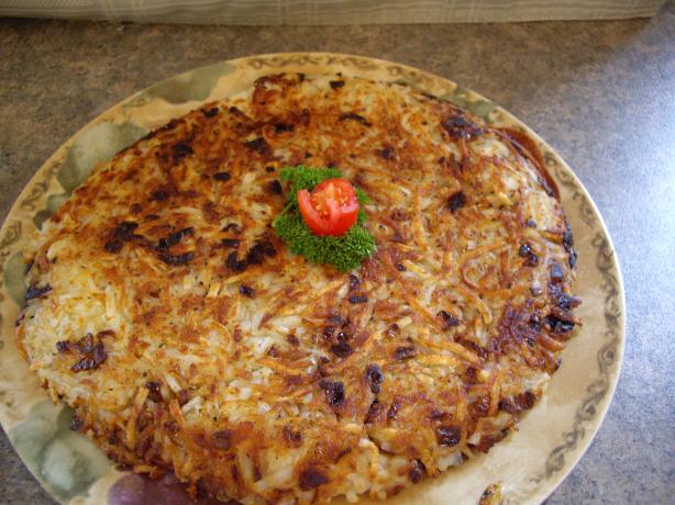 Pommes Paillasson or Straw Potato Cake. Photo by Sage