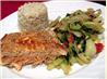 Sesame Salmon Fillets and Bok Choy