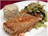 Sesame Salmon Fillets and Bok Choy