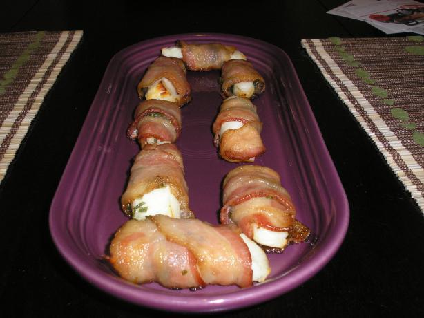 Halloumi & Bacon Rolls. Photo by Queen Dana