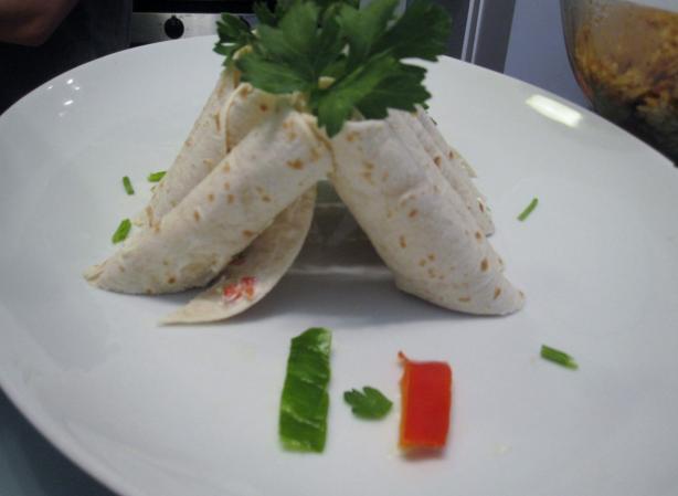 Cream Cheese Tasty Tortilla Pinwheels. Photo by Katanashrp