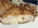 Breaded Veal Cutlet with Brie