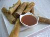 Vegetarian Lumpiang Shanghai (Similar to an Egg Roll). Recipe by Enjolinfam