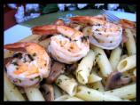 Penne With Shrimp and Mushrooms - on the Lighter Side