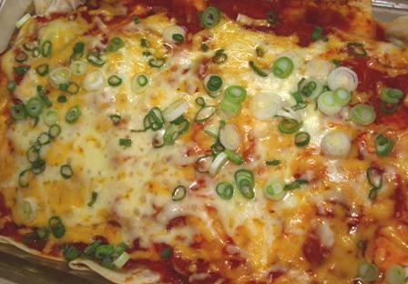 Cheese Enchiladas. Photo by Karen Elizabeth
