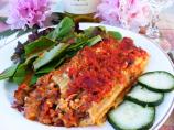 Manicotti, Sausage & Cheese