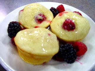 Lemon Raspberry Muffins. Photo by LilPinkieJ
