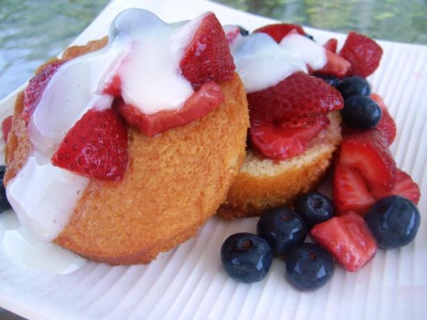 Honey Shortcakes and Strawberries. Photo by HokiesMom