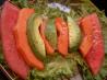 Mexican Watermelon & Papaya Salad With Tequila Vinaigrette. Recipe by JanuaryBride