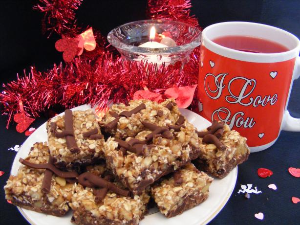 Chocolate Nut Bars. Photo by Seasoned Cook