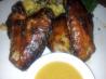 Honey-Mustard Chicken Wings. Photo by I'mPat