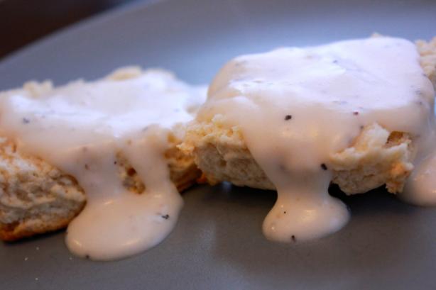Most Simple Vegetarian White Gravy. Photo by SMBcoffee