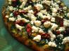 Individual Pesto Feta Pita Pizza. Recipe by SReiff