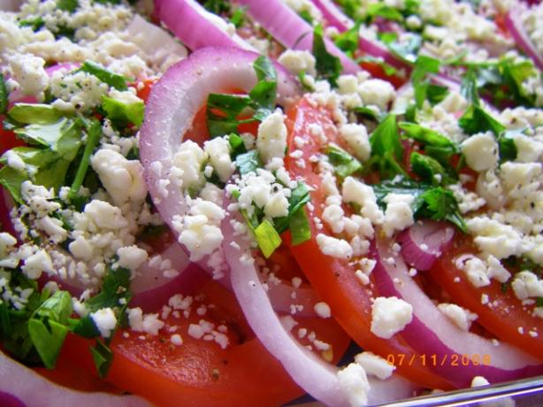 Grecian Tomatoes. Photo by Susiecat too