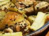 Kotopoulo Skorthato (Lemon Garlic Chicken With Potatoes)