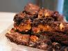 Turtle Brownies. Recipe by Nancy Van Ess