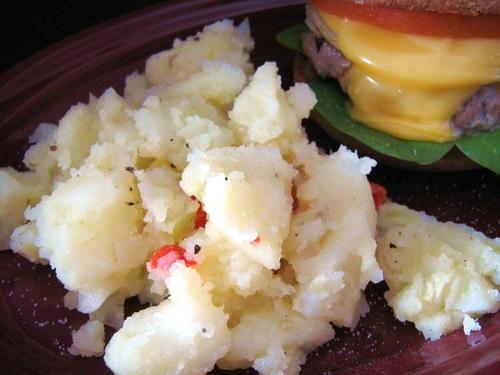 Serbian Potato Salad. Photo by Annacia