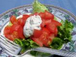 Tomato Salad With Mustard-Basil Dressing