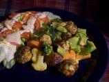 Cheesy, Meatball, Veggie  Casserole