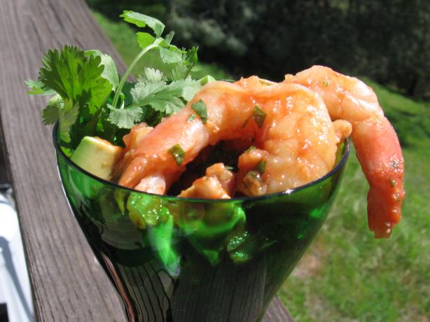 Shrimp Cocktail-Mexican Style. Photo by Queen uh Cuisine