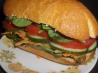 Cream Cheese and Pesto Sandwich. Recipe by Flowerfairy