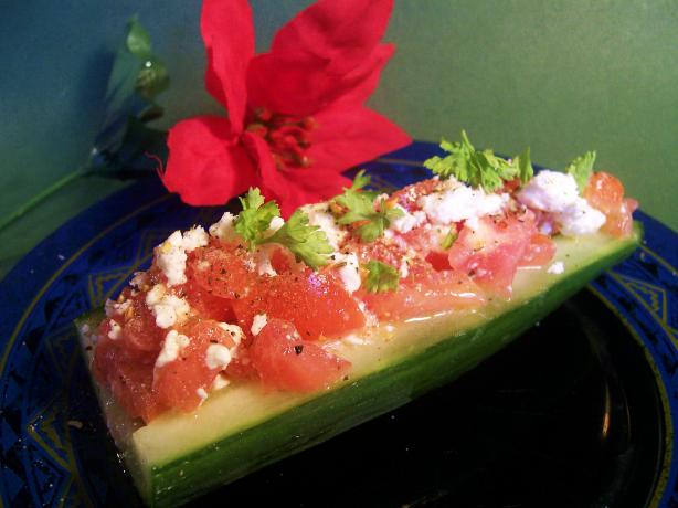 Cucumber Boats. Photo by Sharon123