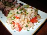 Rice With Chayote (Fritanga)