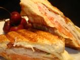 Turkey Club Panini (Sandwich)