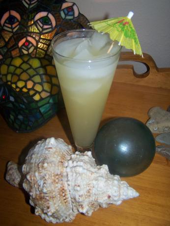 Authentic Cypriot Taverna Brandy Sour Cocktail. Photo by Chef PotPie