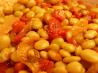 Yigandes Plaki - Greek Baked Beans & Tomato Casserole. Recipe by Um Safia