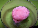 Campari Sorbetto (Intermezzo) from the Hags. Photo by megnbrycesmom
