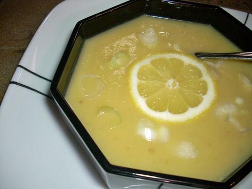 Potato-Leek Soup. Photo by Chef Joey Z.