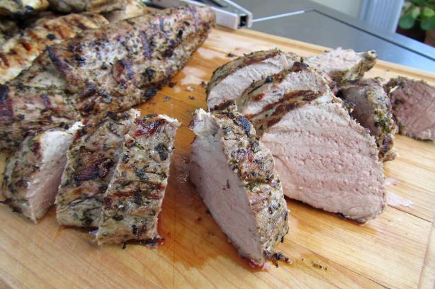 Grecian Pork Tenderloin. Photo by Rita~