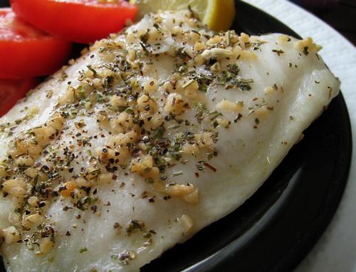 Herb-Steamed Chilean Sea Bass. Photo by Caroline Cooks