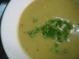 Roasted Sweet Potato & Garlic Soup
