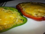 Weight Watchers Chicken and Rice Stuffed Bell Peppers