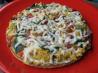 Spinach Scrambler Pizza