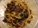 Greek Florentine Fettuccine