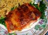 Smoked Paprika Roasted Salmon With Wilted Spinach. Recipe by HeatherN