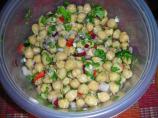 Chickpea Salad With Garlic-Cumin Vinaigrette