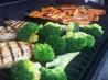 Grilled Honey Mustard Sweet Potato Wedges. Recipe by morgainegeiser