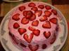 Strawberry Bundt Cake With Lemon Glaze Drizzle (Uses Cake Mix). Recipe by BlondieItaliana