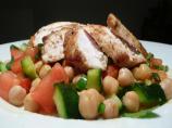 Chickpea Salad With Chicken Breast
