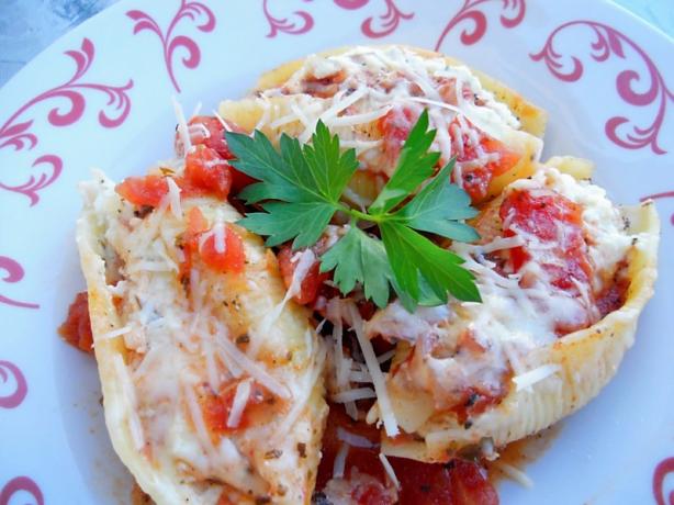 Do-Ahead Stuffed Shells. Photo by AZPARZYCH