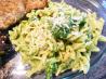 Fusilli With Glorious Green Spinach Sauce. Recipe by katew