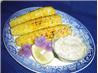 Grilled Corn with Roasted Garlic Butter
