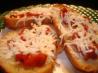 Roasted Red Pepper Toasts. Recipe by Lakerdog2